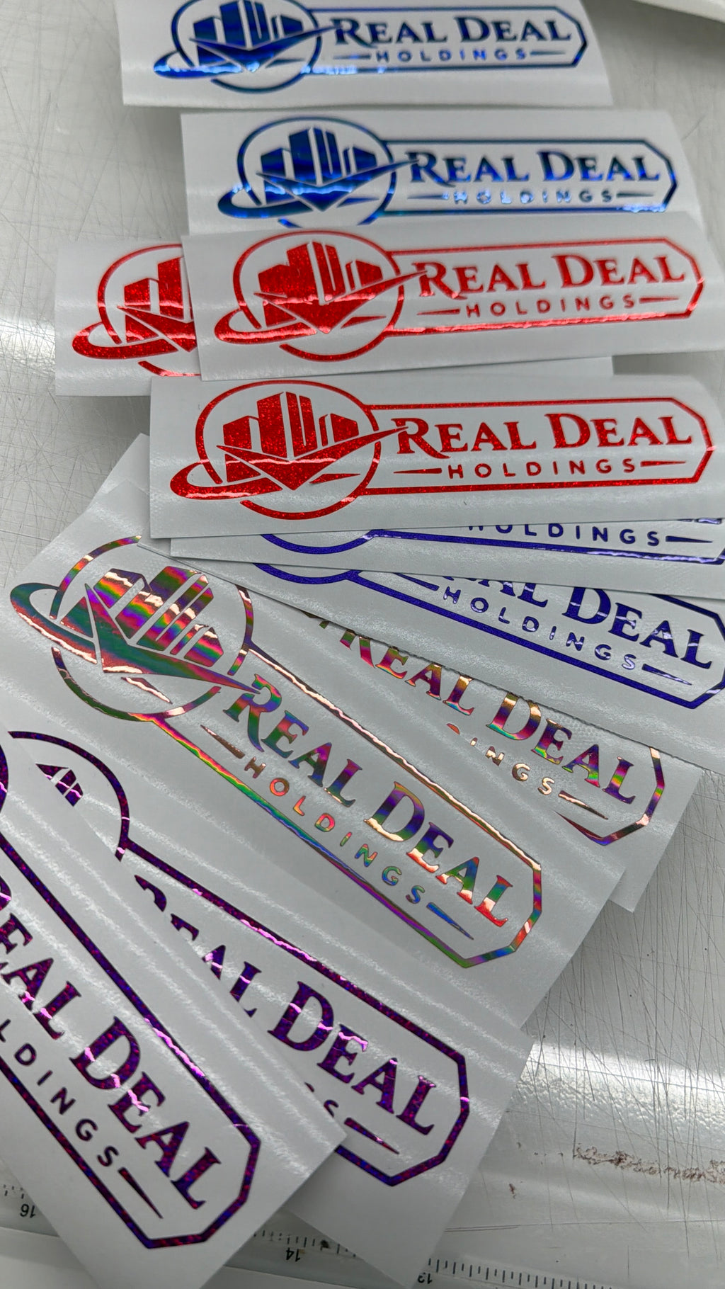 CUSTOM DECAL Single layer