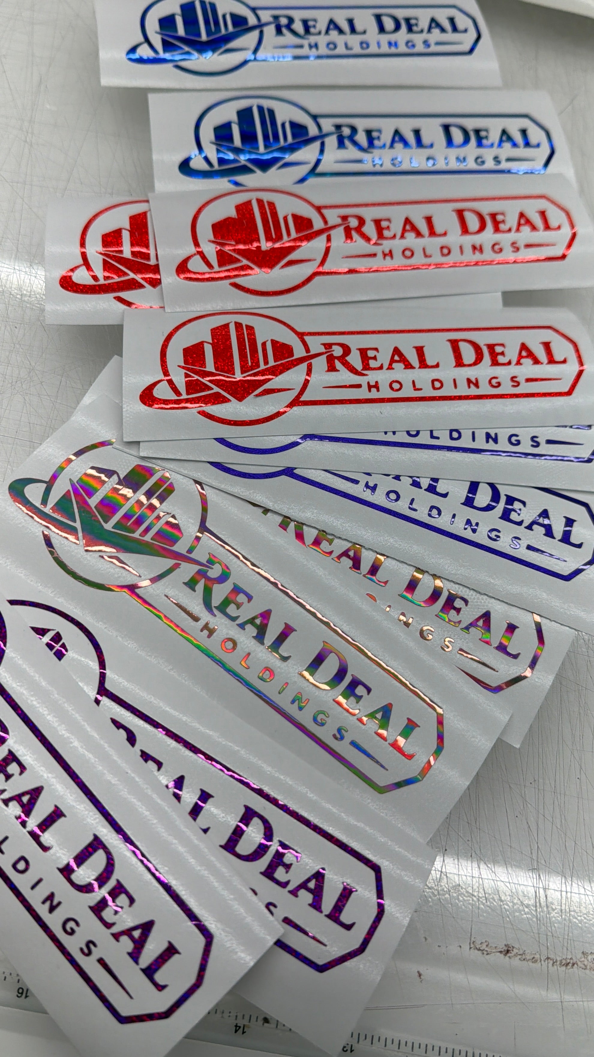 CUSTOM DECAL Single layer