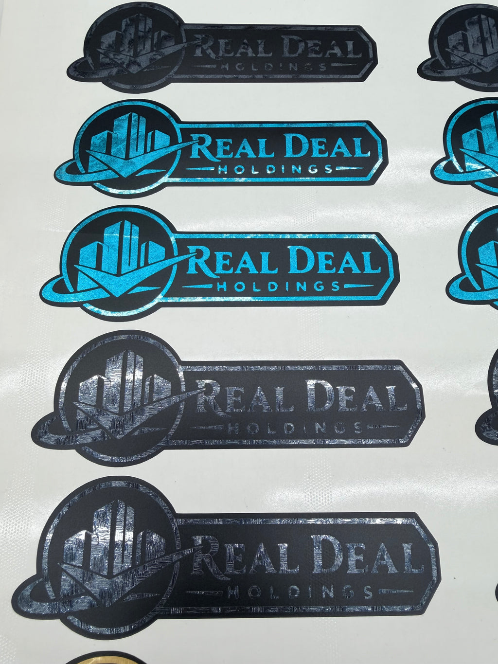 CUSTOM DECAL Single layer