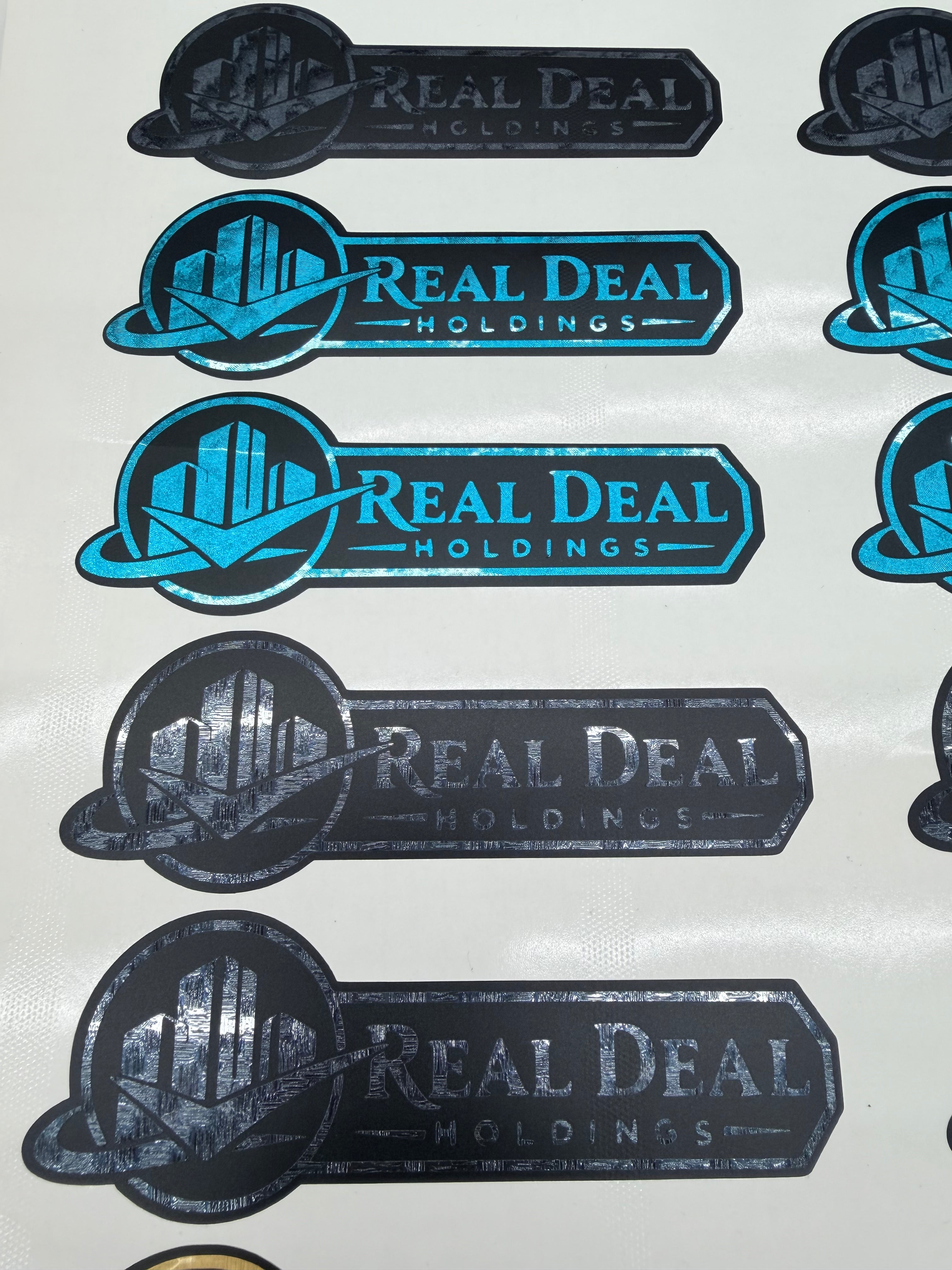 CUSTOM DECAL Single layer