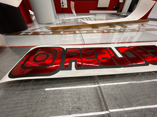Custom Social Media Decals