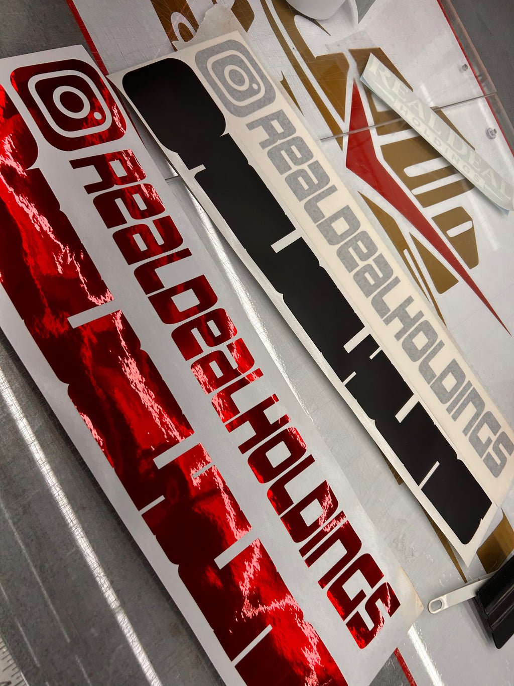 Custom Social Media Decals