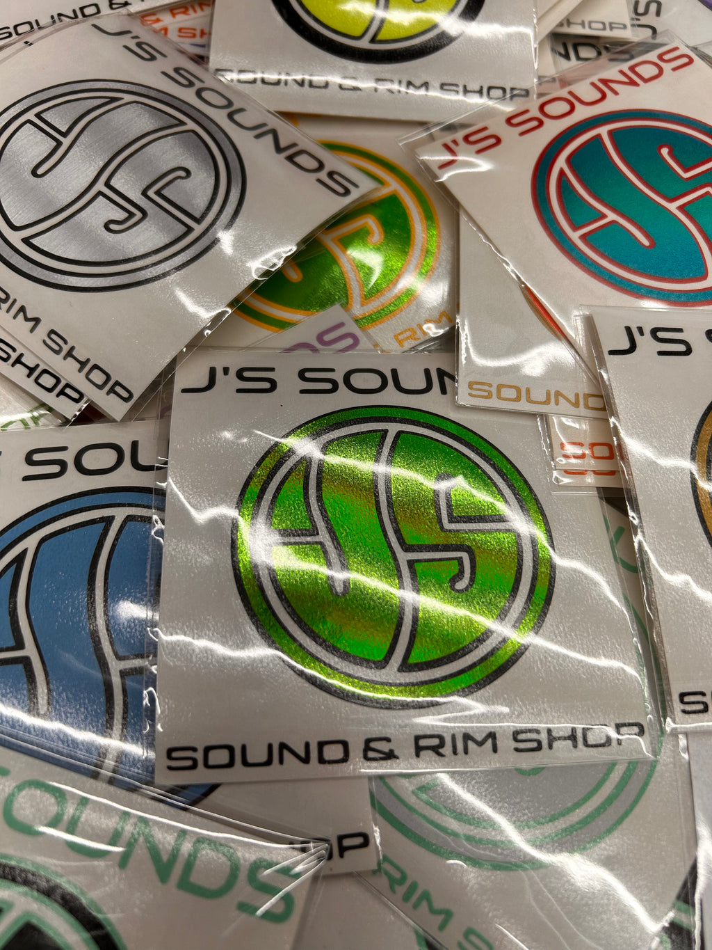 CUSTOM DECAL Single layer
