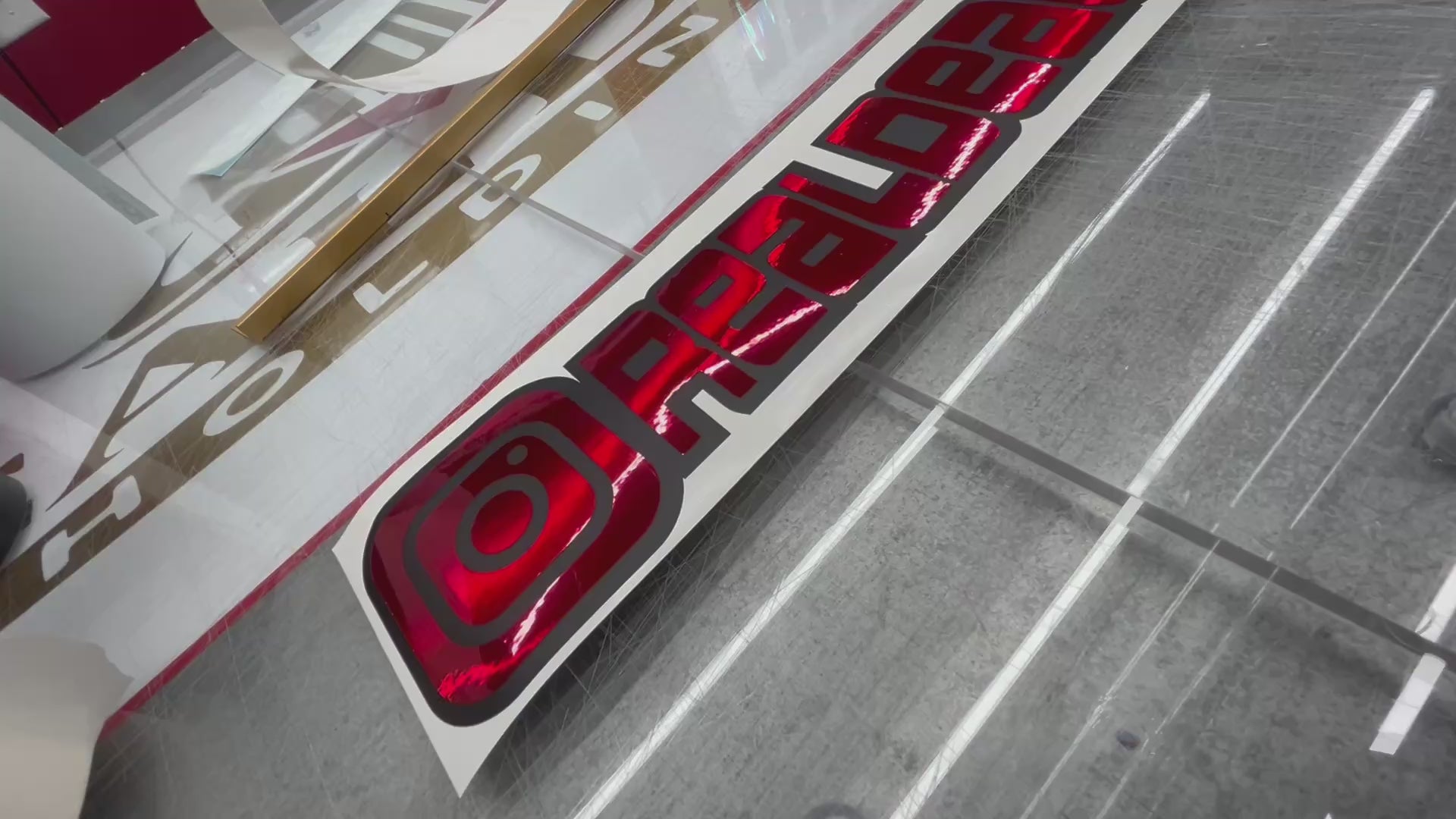 Custom Social Media Decals